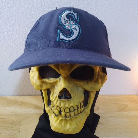 Sports Specialties Seattle Mariners Plain Logo Snap Back Hat - Picture 1 of 8